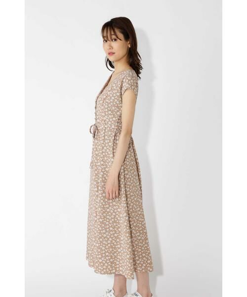 洗える フラワープリントレイヤードワンピース ワンピース Natural Beauty Basic ナチュラルビューティーベーシック ファッション通販 タカシマヤファッションスクエア