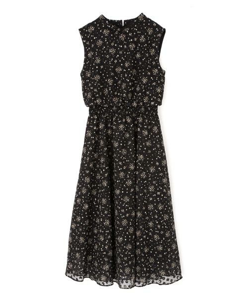 洗える ドットジャガードフラワープリントワンピース ワンピース Natural Beauty Basic ナチュラルビューティーベーシック ファッション通販 タカシマヤファッションスクエア