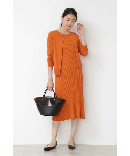 オータムムードニットワンピース ワンピース Natural Beauty Basic ナチュラルビューティーベーシック ファッション通販 タカシマヤファッションスクエア