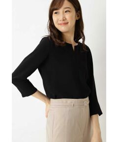 [WEB限定]エアリーダブルクロスブラウス◆