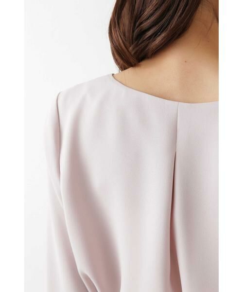 ＊＊NATURAL BEAUTY BASIC / ナチュラルビューティーベーシック シャツ・ブラウス | [WEB限定]エアリーダブルクロスブラウス◆ | 詳細14