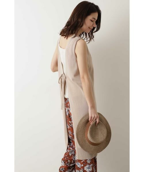 セール バックシャンレイヤードジレ カーディガン ボレロ Natural Beauty Basic ナチュラルビューティーベーシック ファッション通販 タカシマヤファッションスクエア