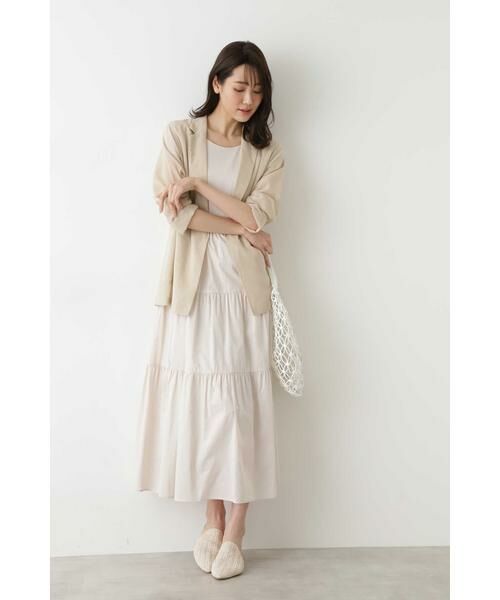 セール With Cancam 6月号掲載 シアージャケット ブルゾン Natural Beauty Basic ナチュラルビューティーベーシック ファッション通販 タカシマヤファッションスクエア