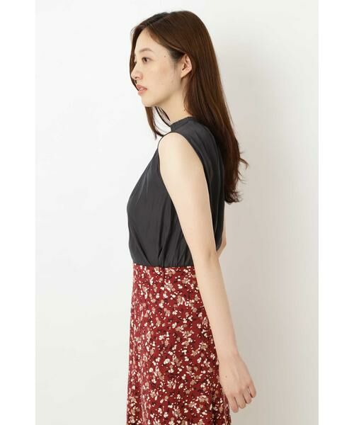 割繊サテンギャザーブラウス シャツ ブラウス Natural Beauty Basic ナチュラルビューティーベーシック ファッション通販 タカシマヤファッションスクエア