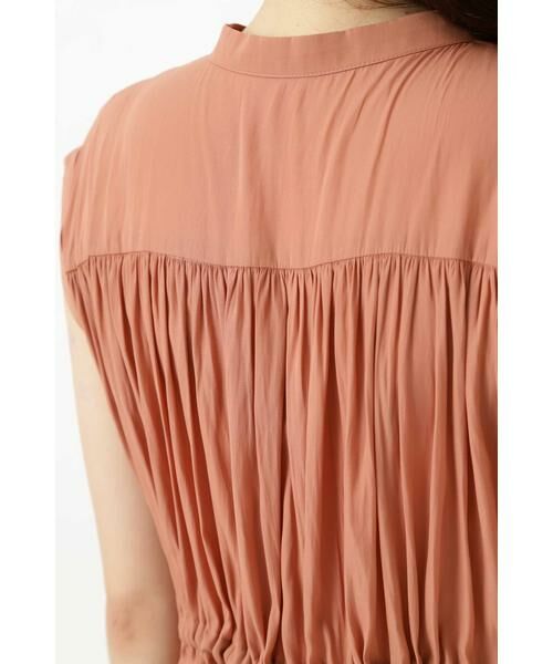 洗える 割繊サテンギャザーワンピース ワンピース Natural Beauty Basic ナチュラルビューティーベーシック ファッション通販 タカシマヤファッションスクエア