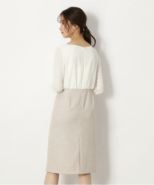 ラメボーダーツイードセットアップ ワンピース ワンピース Natural Beauty Basic ナチュラルビューティーベーシック ファッション通販 タカシマヤファッションスクエア