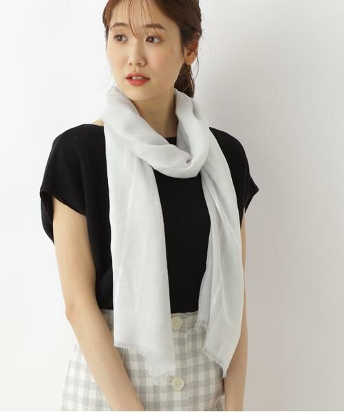 セール ランダムラメストライプストール マフラー ショール スヌード ストール Natural Beauty Basic ナチュラル ビューティーベーシック ファッション通販 タカシマヤファッションスクエア