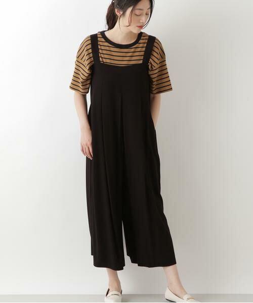 セール ワイドサロペット ワンピース Natural Beauty Basic ナチュラルビューティーベーシック ファッション通販 タカシマヤファッションスクエア