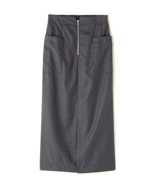 **NATURAL BEAUTY BASIC / ナチュラルビューティーベーシック スカート | アウトポケットジップナロースカート | 詳細9