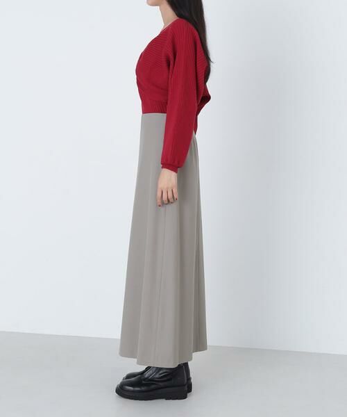 ＊＊NATURAL BEAUTY BASIC / ナチュラルビューティーベーシック スカート | ミニマルセミフレアスカート | 詳細8