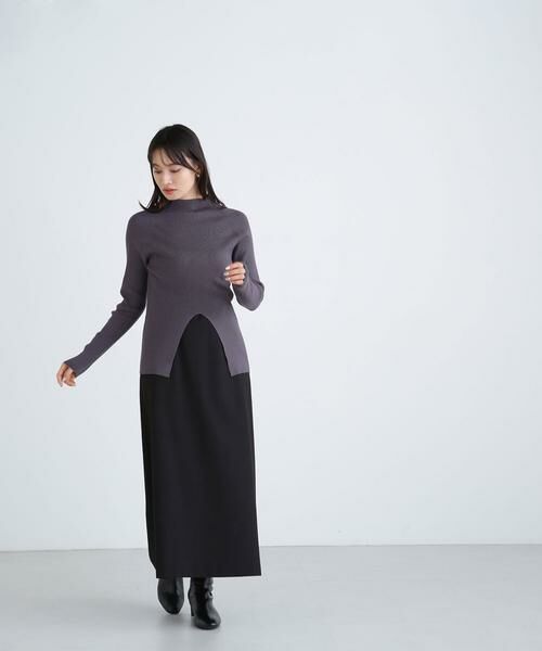 ＊＊NATURAL BEAUTY BASIC / ナチュラルビューティーベーシック スカート | ミニマルセミフレアスカート | 詳細29