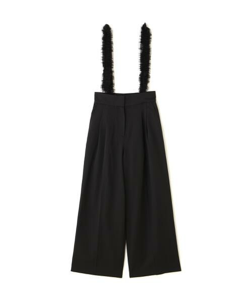 ＊＊NATURAL BEAUTY BASIC / ナチュラルビューティーベーシック パンツ | チュールフリルストラップパンツ | 詳細15