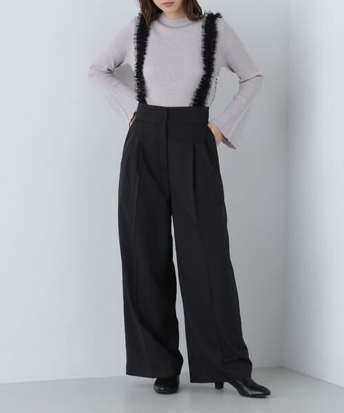 新品NATURAL BEAUTY BASIC チュールフリルストラップパンツ 楽天市場】【SALE／50%OFF】チュールフリルストラップパンツ