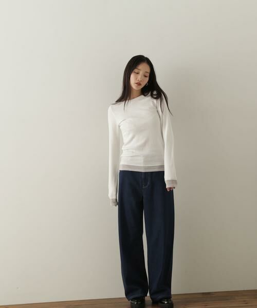 **NATURAL BEAUTY BASIC / ナチュラルビューティーベーシック パンツ | スラックスデニムパンツ | 詳細22