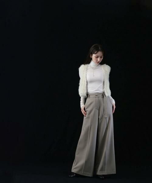 ＊＊NATURAL BEAUTY BASIC / ナチュラルビューティーベーシック パンツ | フレアワイドパンツ | 詳細13