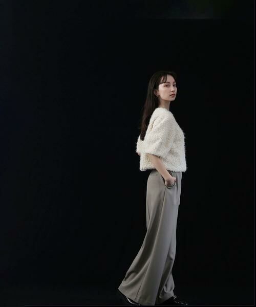 ＊＊NATURAL BEAUTY BASIC / ナチュラルビューティーベーシック パンツ | フレアワイドパンツ | 詳細14