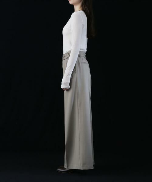 ＊＊NATURAL BEAUTY BASIC / ナチュラルビューティーベーシック パンツ | フレアワイドパンツ | 詳細17