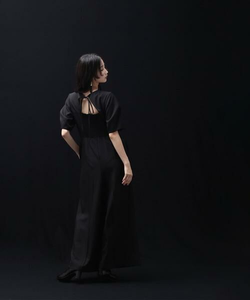 **NATURAL BEAUTY BASIC / ナチュラルビューティーベーシック ワンピース | バックシャンコンビネゾン | 詳細8