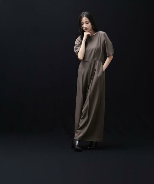**NATURAL BEAUTY BASIC / ナチュラルビューティーベーシック ワンピース | バックシャンコンビネゾン | 詳細14