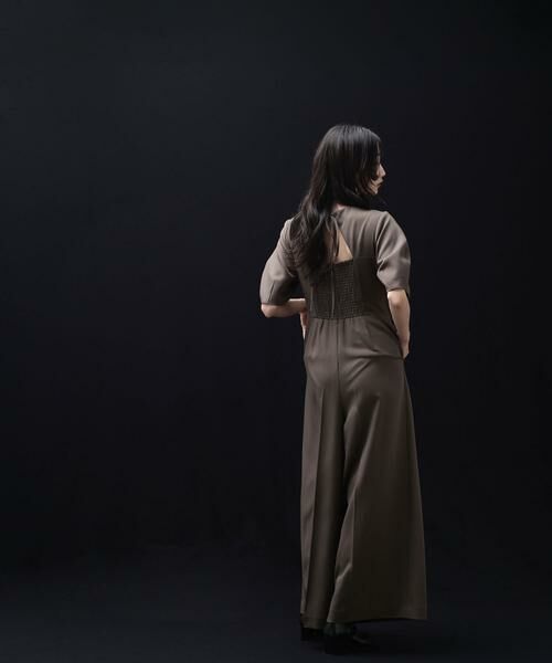 **NATURAL BEAUTY BASIC / ナチュラルビューティーベーシック ワンピース | バックシャンコンビネゾン | 詳細15