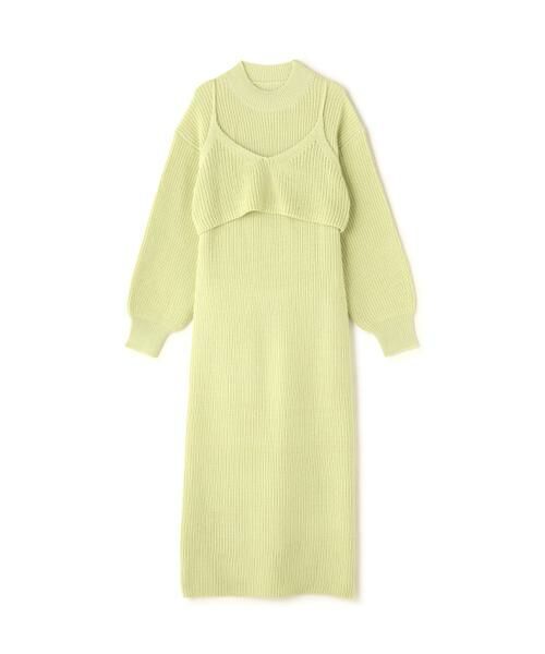 **NATURAL BEAUTY BASIC / ナチュラルビューティーベーシック ワンピース | コンパクトビスチェニットワンピース | 詳細1