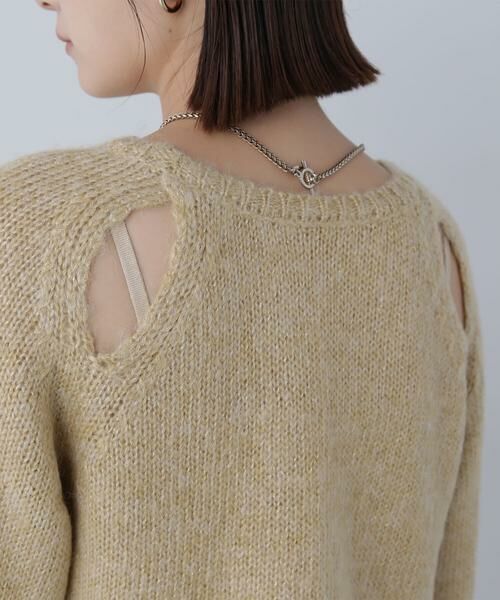 ＊＊NATURAL BEAUTY BASIC / ナチュラルビューティーベーシック ワンピース | クロップドラメトップス＆ニットキャミワンピース | 詳細14