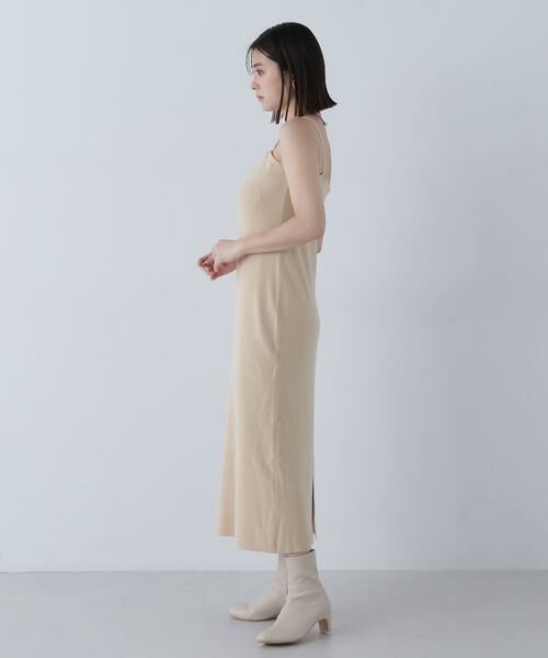 ＊＊NATURAL BEAUTY BASIC / ナチュラルビューティーベーシック ワンピース | クロップドラメトップス＆ニットキャミワンピース | 詳細20