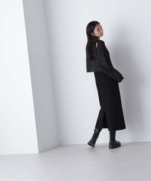 ＊＊NATURAL BEAUTY BASIC / ナチュラルビューティーベーシック ワンピース | クロップドラメトップス＆ニットキャミワンピース | 詳細29