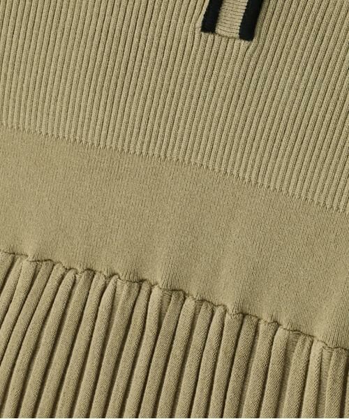 ＊＊NATURAL BEAUTY BASIC / ナチュラルビューティーベーシック ワンピース | ポロバイカラーニットワンピース | 詳細30