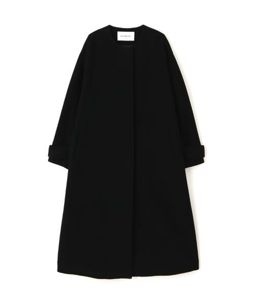 セール】 フォルムノーカラーロングコート 24AW （アウター