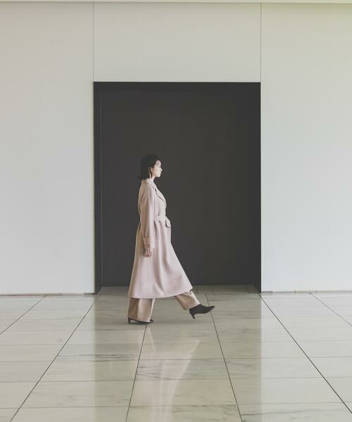 ＊＊NATURAL BEAUTY BASIC / ナチュラルビューティーベーシック アウター | ベルテッドコート　24AW | 詳細2