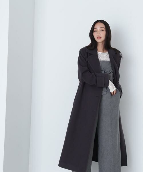 ＊＊NATURAL BEAUTY BASIC / ナチュラルビューティーベーシック アウター | ベルテッドコート　24AW | 詳細21