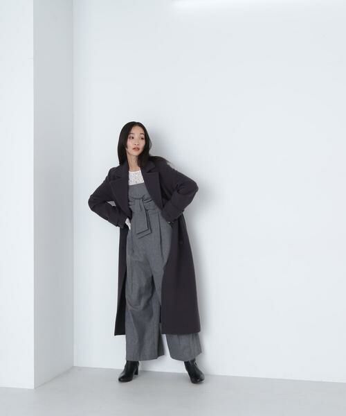 ＊＊NATURAL BEAUTY BASIC / ナチュラルビューティーベーシック アウター | ベルテッドコート　24AW | 詳細22