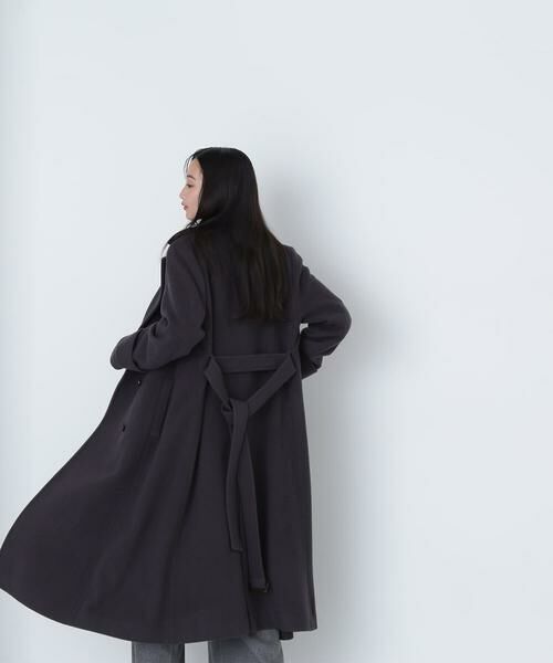 ＊＊NATURAL BEAUTY BASIC / ナチュラルビューティーベーシック アウター | ベルテッドコート　24AW | 詳細23