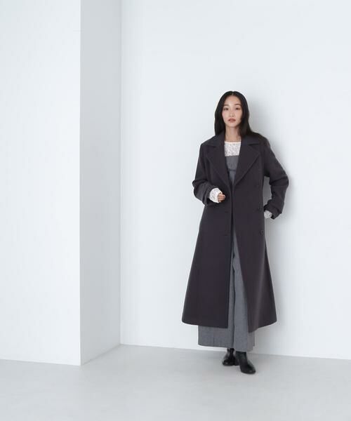 ＊＊NATURAL BEAUTY BASIC / ナチュラルビューティーベーシック アウター | ベルテッドコート　24AW | 詳細24