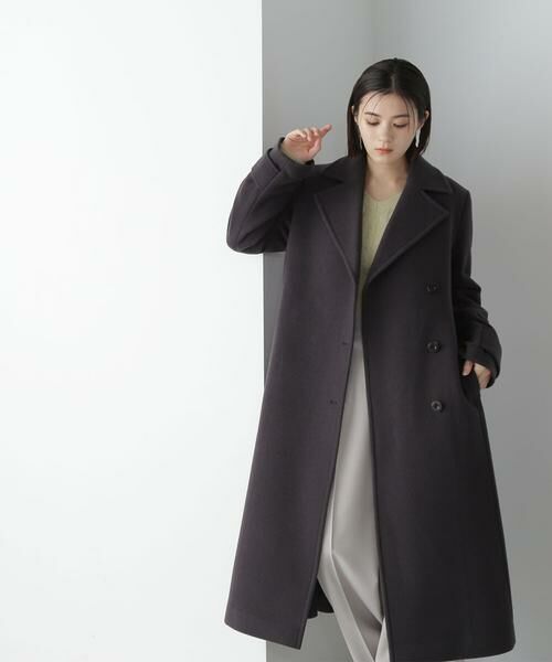＊＊NATURAL BEAUTY BASIC / ナチュラルビューティーベーシック アウター | ベルテッドコート　24AW | 詳細15