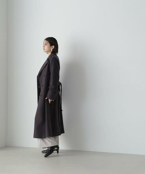 ＊＊NATURAL BEAUTY BASIC / ナチュラルビューティーベーシック アウター | ベルテッドコート　24AW | 詳細16