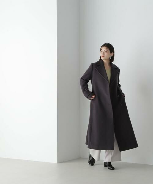 ＊＊NATURAL BEAUTY BASIC / ナチュラルビューティーベーシック アウター | ベルテッドコート　24AW | 詳細18