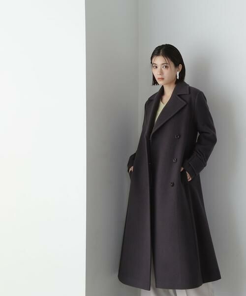 ＊＊NATURAL BEAUTY BASIC / ナチュラルビューティーベーシック アウター | ベルテッドコート　24AW | 詳細19