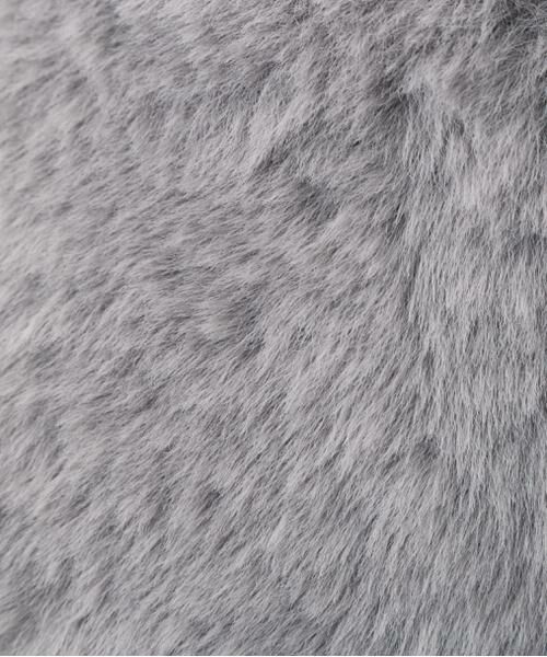 セール】 フェイクファースリーブハーフコート 24AW （ブルゾン