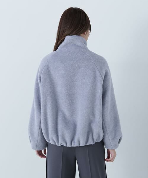 ＊＊NATURAL BEAUTY BASIC / ナチュラルビューティーベーシック ブルゾン | スタンドネックシャギーブルゾン | 詳細21
