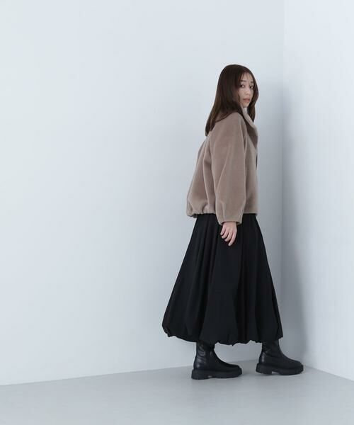 ＊＊NATURAL BEAUTY BASIC / ナチュラルビューティーベーシック ブルゾン | スタンドネックシャギーブルゾン | 詳細30