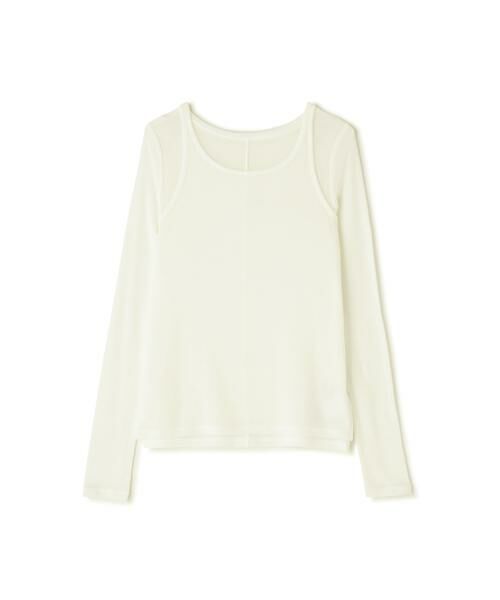 **NATURAL BEAUTY BASIC / ナチュラルビューティーベーシック カットソー | レイヤードデザインカットソー 24AW | 詳細1