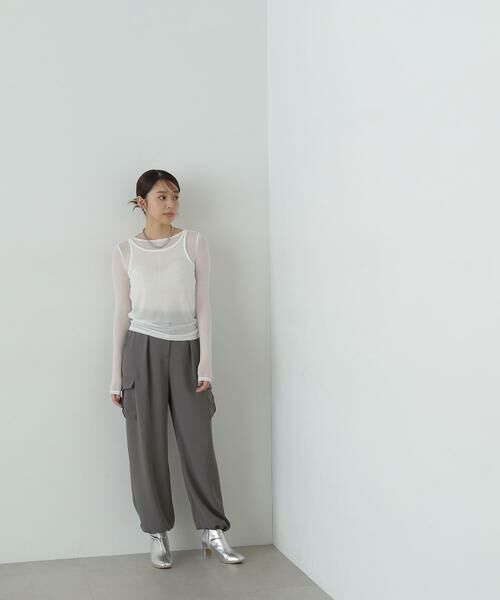 **NATURAL BEAUTY BASIC / ナチュラルビューティーベーシック カットソー | レイヤードデザインカットソー 24AW | 詳細4
