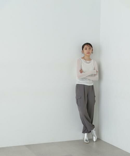 **NATURAL BEAUTY BASIC / ナチュラルビューティーベーシック カットソー | レイヤードデザインカットソー 24AW | 詳細6