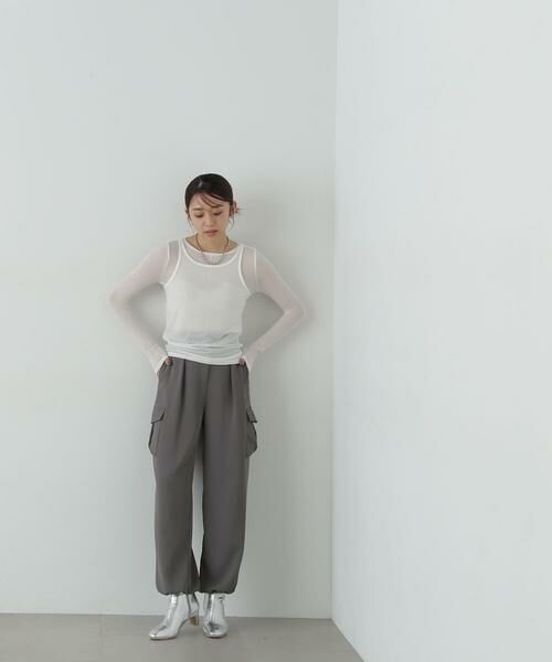 **NATURAL BEAUTY BASIC / ナチュラルビューティーベーシック カットソー | レイヤードデザインカットソー 24AW | 詳細8