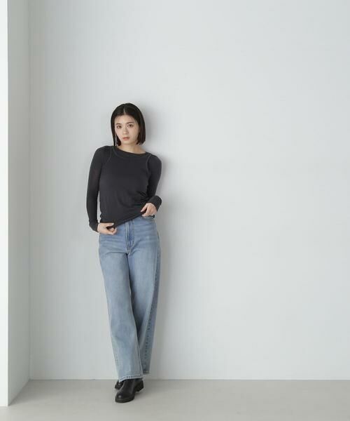 **NATURAL BEAUTY BASIC / ナチュラルビューティーベーシック カットソー | レイヤードデザインカットソー 24AW | 詳細12