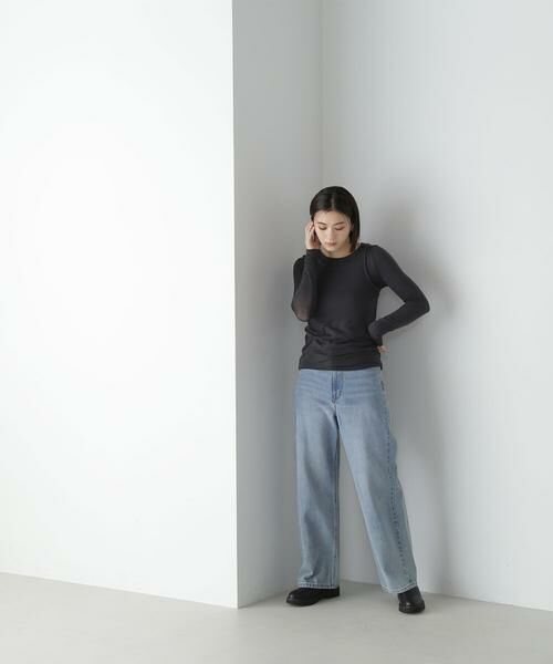 **NATURAL BEAUTY BASIC / ナチュラルビューティーベーシック カットソー | レイヤードデザインカットソー 24AW | 詳細18
