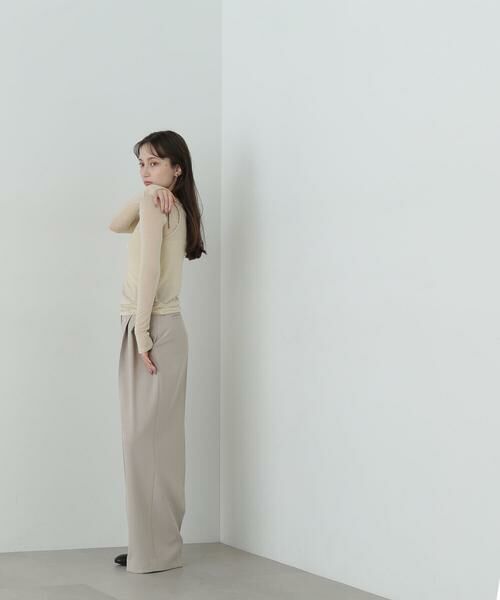 **NATURAL BEAUTY BASIC / ナチュラルビューティーベーシック カットソー | レイヤードデザインカットソー 24AW | 詳細25