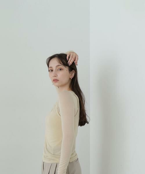 **NATURAL BEAUTY BASIC / ナチュラルビューティーベーシック カットソー | レイヤードデザインカットソー 24AW | 詳細26